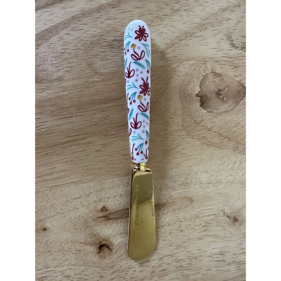 Mary Square Happy Tines Christmas Holiday Serving And Appetizer Plate Set - Picture 9 of 10